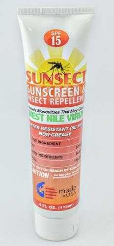 Sunsect Sunscreen/insect Repel 4oz Tube 20% Deet Model: 42015