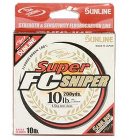 Sunline Super Fc Sniper Fluorocarbon Natural Clear 200Yd 8Lb Model: 63038912