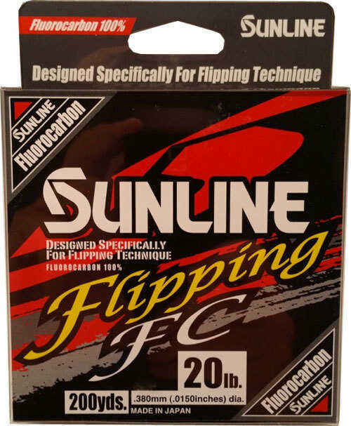 Sunline Flipping Fc Fluorcarbon Clear/Hi Vis Yellow 200Yd 18Lb Model: 63042202