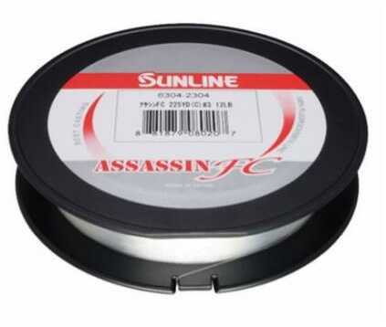 Sunline Assassin Fc Fluorcarbon Clear 225Yd 8Lb Model: 63042300