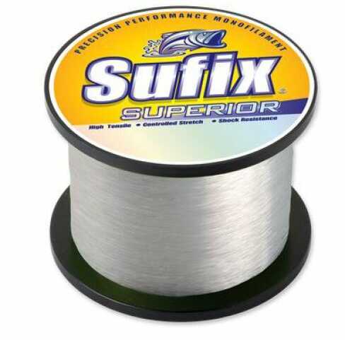 Sufix Superior Mono Line 2Kg 6550yds 40# Clear Fishing