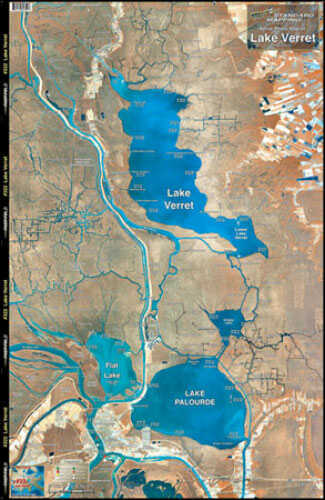 Standard Laminated Map Lake Verret Md#: M022