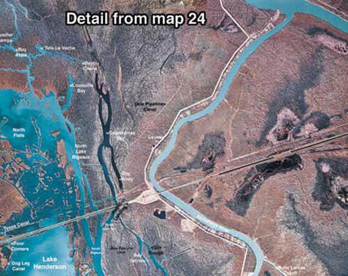 Standard Laminated Map Lake Henderson Md#: M024