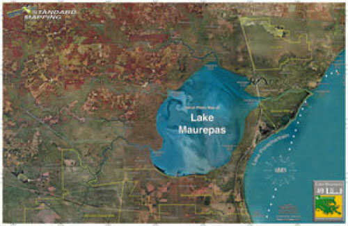 Standard Laminated Map Lake Maurepas Md#: M049
