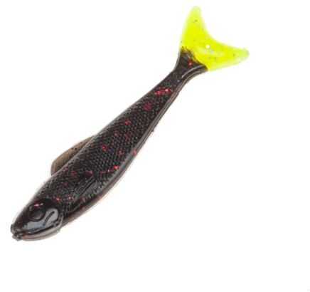 Stanley Wedge Tail Minnow 2In 15Pk Black/Chartreuse