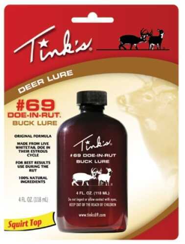 Tink's #69 Doe-in-Rut 1 Ounce Glass Bottle With Sprayer Md: W6381