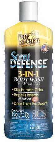Top Secret Scent Defense Body Wash & Shampoo 12Oz Model: SD1002