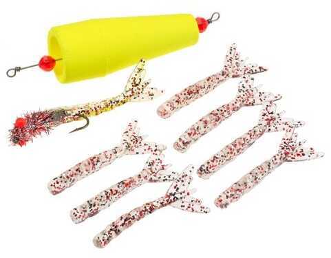 TTF Shiney Hiney Popping Rig 1 Float 1 Jig 8 Spares Cajun Pepper
