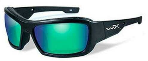 Wiley X Polarized Sunglasses Knife Em Mirror/Matte Blk Model: CCKNI07