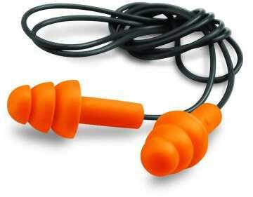 Walkers GWPEPCORD2PK Corded Foam Ear Plugs Earplugs 25 dB Orange