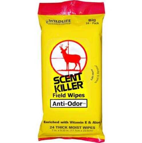WRC Field Wipes Scent Killer Gold 24-Pack