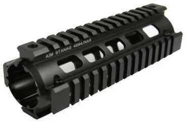 Aim Sports MT041 Stanag Drop-In Quad Rail AR-15/M16/M4 Aluminum Black Anodized