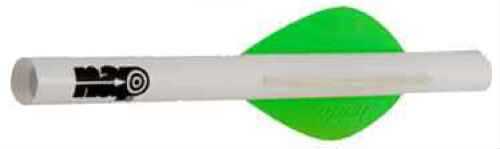 NAP Quikfletch w/Quikspin Vane White/Green 6 pk. Model: 60-635