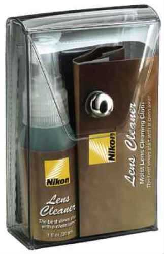 Nikon Lens Cleaner Kit Includes Spray Bottle & Cloths