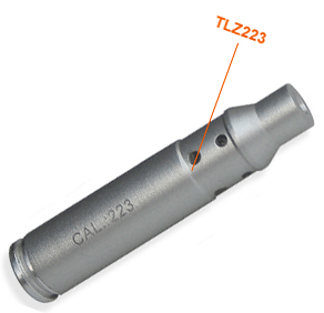 NCSTAR .223REM Laser Cartridge Bore Sighter Brass Finish Fits Remington Chambers TLZ223