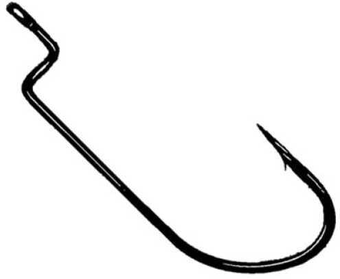 Owner Worm Hook-Black Chrome Pro Pk X-Strong Off 34Pk 2/0 Md#: 5302121