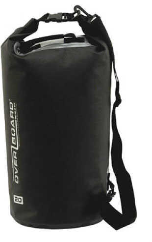 Waterproof 20 Liter Dry Tube Bag Black - 100 Percent (Class 3) With Electronically Welded Seams Can Handle