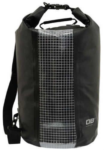Waterproof Deluxe Dry Tube Bag 30 Liter - Black W/Window 100 Percent W/Electronically Welded Seams 420D N