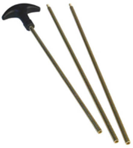 Outers One-Piece Brass Cleaning Rod .38-.45 Cal/9mm Pistol - 7" Easy Grip Handle High Quality Rods Allow For