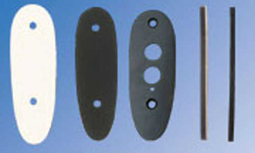 Pachmayr Stock Spacer - Black Adds approximately 1/4" Up To 1" In Length By AddIng Four When InstallIng Ne