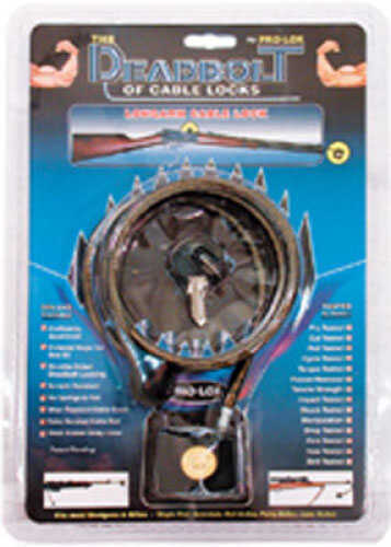 California DOJ Approved 31" Longarm Cable Lock Double Sided Deadbolt Design - Designed To Be Threaded Through The Breech