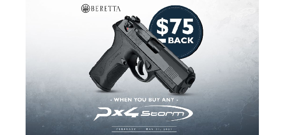 Image for news headline - $75 Back When You Buy A Px4 Storm