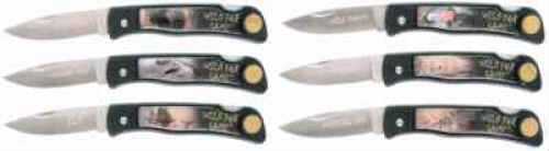 Ruko Knife Display 6-Pc Wildlife Knives Clamshell