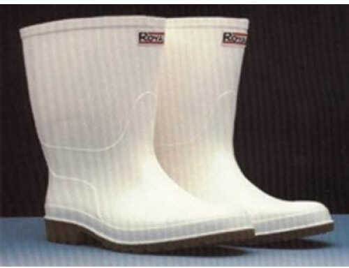 Royal White Shrimp Boot Pvc Gum Sole Size 10 Md#: RWB10