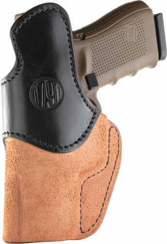 1791 RCH Rigid Concealment Holster IWB Brown/Black Leather Fits Glock 26/27/28/29/30/33 Springfield XDS/XDE/XD9/XD40 Rig