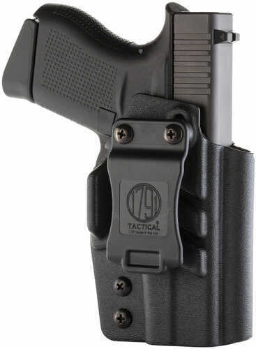 1791 Tactical Kydex Inside Waistband Holster Right Hand Black Fits Glock 43 & 43X TAC-IWB-GLOCK43-BLK-R