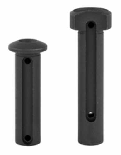 2A Armament Builders Series AR15 Takedown Pins (Drilled Through) Anodize Black Finish 2A-TDPAL-BLK