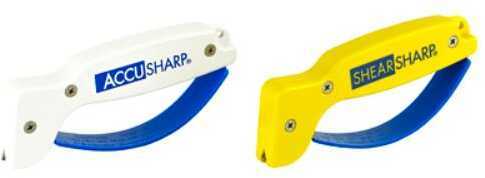 AccuSharp And ShearSharp Combo Knife Tool Sharpener Yellow/White 012C