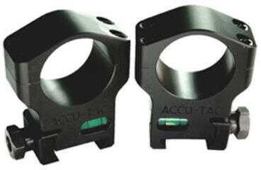 Accu-Tac Scope Rings 34mm High (Clears 56mm Lens) Black Finish HSR-340