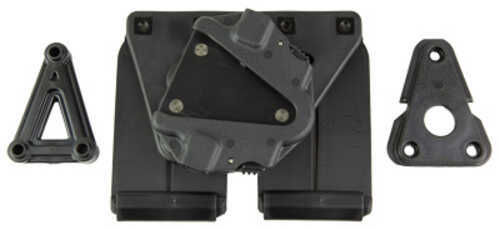 Rapid Force Rapid Force MOLLE Adapter Compatible with Rapid Force Duty Holster Right Hand Black RFX-ML-BK-RH-C