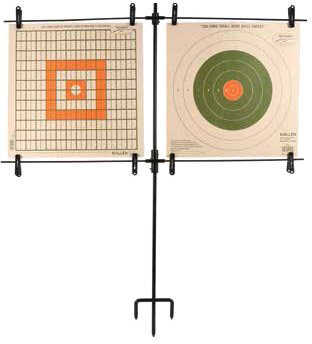 Allen Paper Target Stand, Steel Frame, Includes 8 Clips 1529