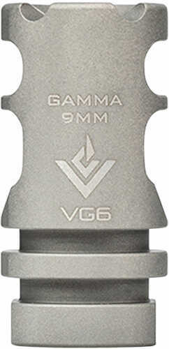 Aero Precision Gamma 9MM Muzzle Brake Bead Blasted Stainless Steel 1/2X28 APVG100028A