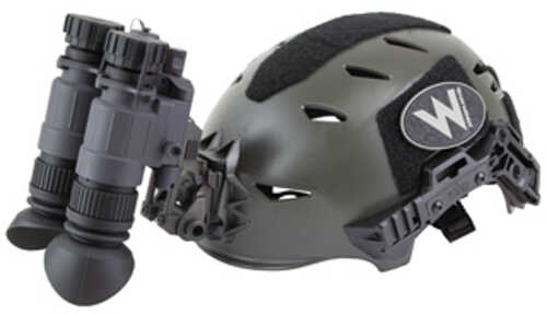 Armasight BNVD-40 Gen 3 White Phosphor Kit Night Vision Binocular Matte Finish Gray 1600+ FOM Elbit YH IIT Fits G24-Styl