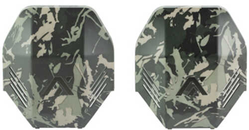 AXIL MX Plate Fits MX Pro/Electronic/Passive Earmuffs Black Camo MX-PLT-BC