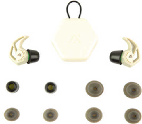 AXIL X30i Earplugs Bone White Includes (3) Silicon Tips (2) Foam Tips and Pocket Carry Case X30I-BONE