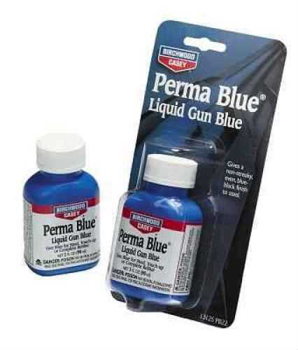 Birchwood Casey Perma Blue Liquid Gun 3 Fl Oz Plastic Bottle The proven Way To Touch-Up Scratches And Worn Spots Or