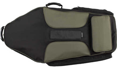 Bulldog Cases Extreme Bow Case Double Bow Case Black/green 37" Nylon Fits Crossbow & Compound Bow Bd-xcbg