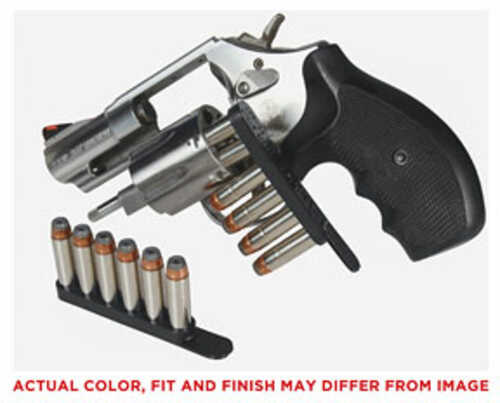 Bianchi Model 585 Speed Strip Dozen Pack Speedloaders For .38/.357 Revolvers Urethane Black Finish 20056