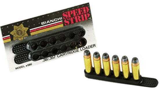 BIANCHI Speed Strips Pair .44/.45 Caliber Black