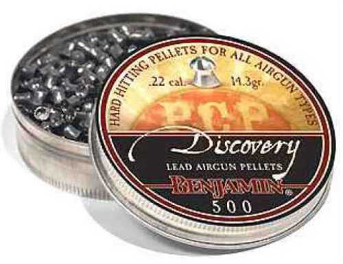 Benjamin Sheridan BHP22 Pellets .22 Caliber 14.3 Grain Hollow Point 500 Count Tin BHP22