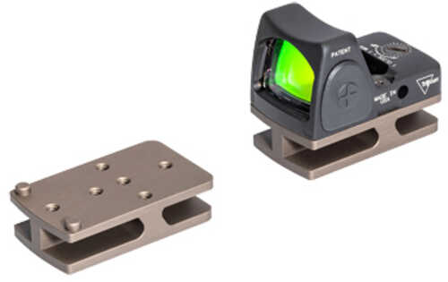 Badger Ordnance Condition One Micro Sight Mount For C1 J-arm Only Fits Trijicon Rmr Tan 200-13