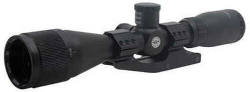 BSA Optics Tactical Weapon Rifle Scope 3-12X40mm 1" Maintube Mil Dot Reticle 1/4 MOA Adjustments Black Color 1 Piece Mou