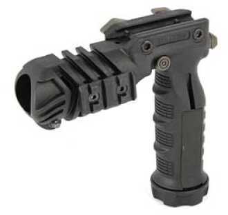 CAA Vertical Flashlight Pistol Grip Fits Picatinny Black FGA