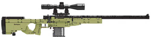 Caliber Gourmet Building Blocks Sniper Rifle Toy Multi Color CBG-BB-1