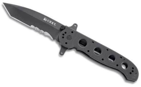 Columbia River M16-14SFG Special Forces 3.99" Drop Point Tanto Veff Serrated Black TiCN Nitride 1.4116 G10