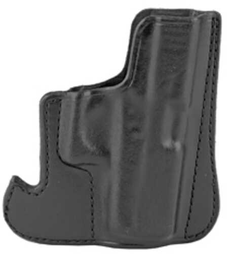 Don Hume 001 Front Pocket Holster Fits Glock 43/43X Ambidextrous Black Leather J100295R